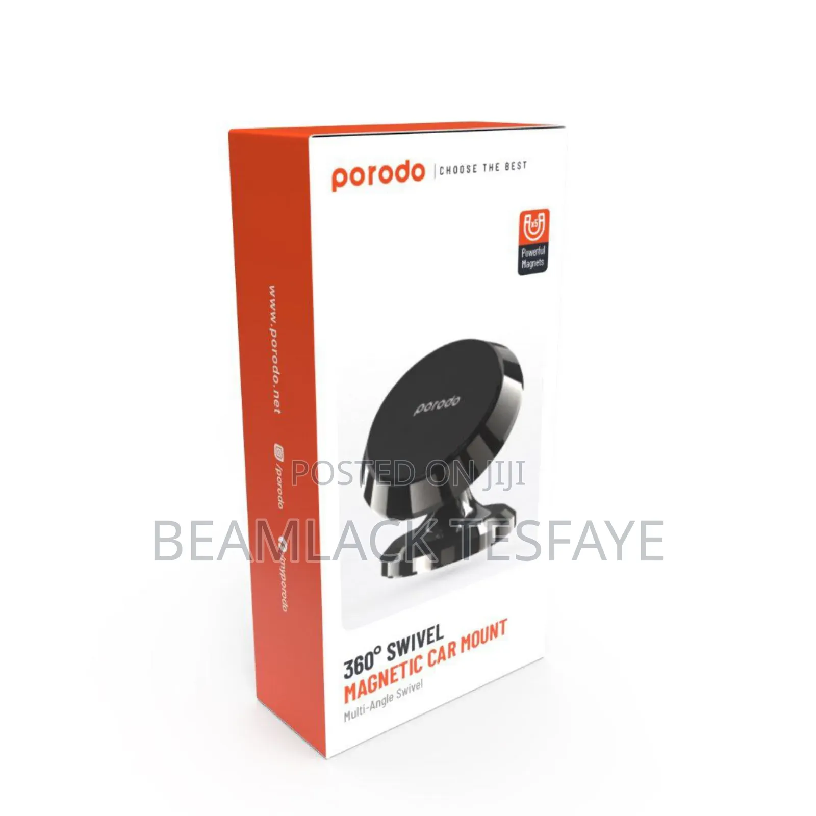 Porodo Magnetic Car Phone Holder