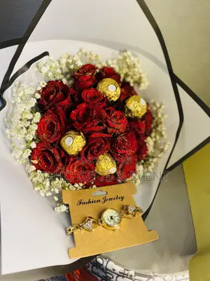 Photo - Yaho Flower  and Watch Gift