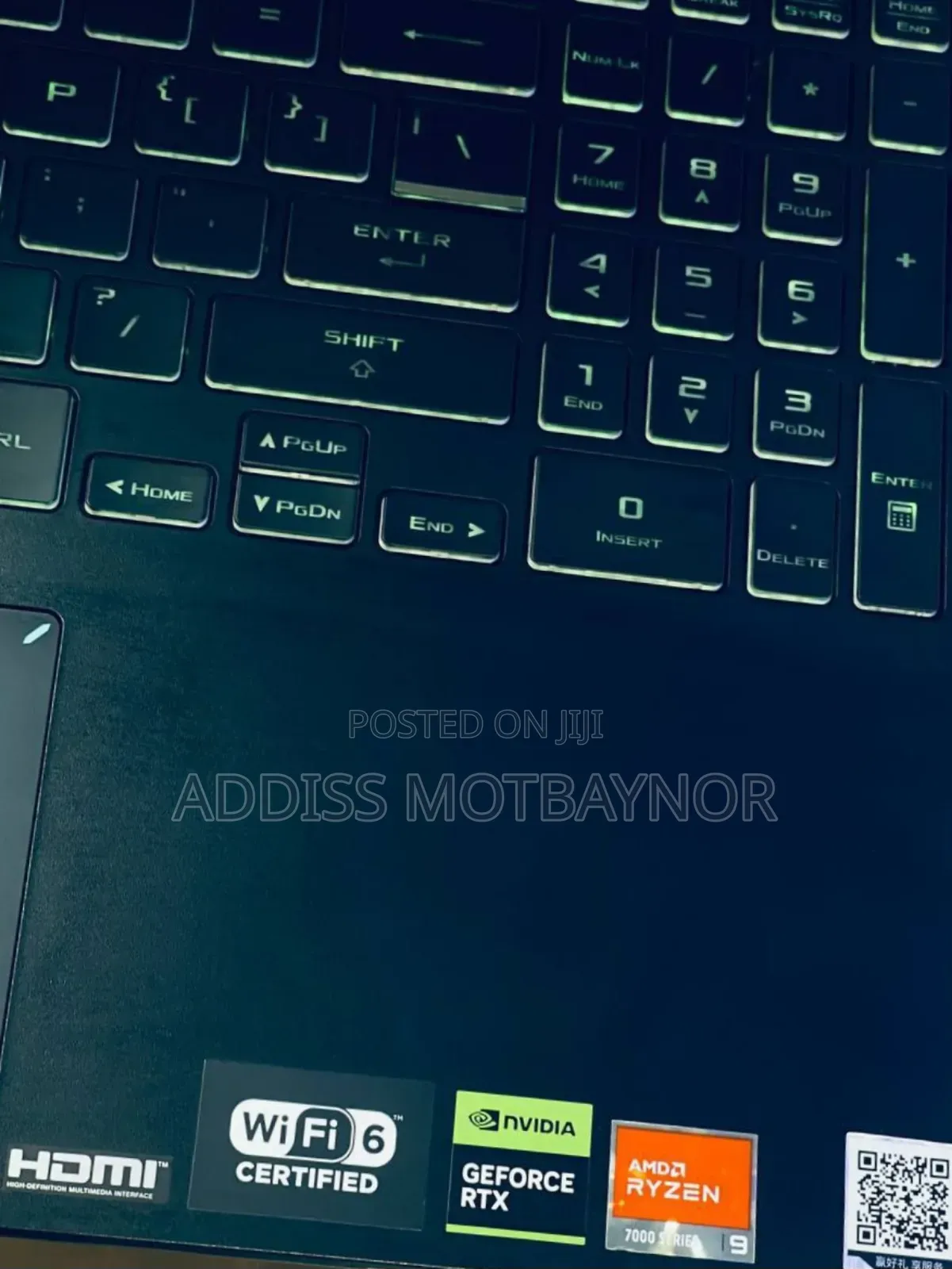 New Laptop Asus TUF Gaming A15 16GB AMD Ryzen 7 SSD 512GB