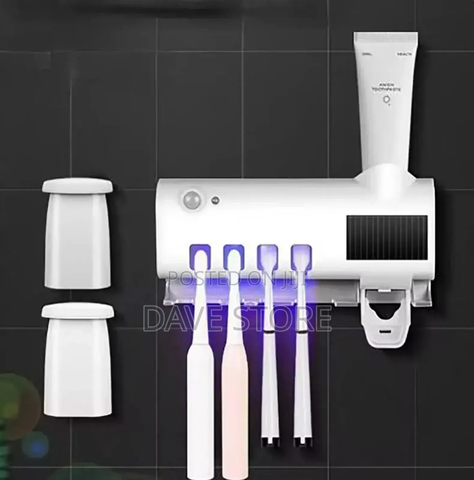 Multi Functional Toothbrush Sterilizer Dispenser