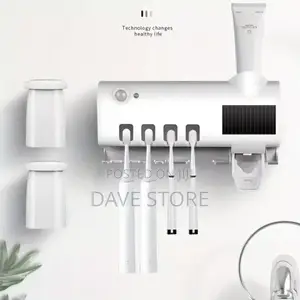 Multi Functional Toothbrush Sterilizer Dispenser