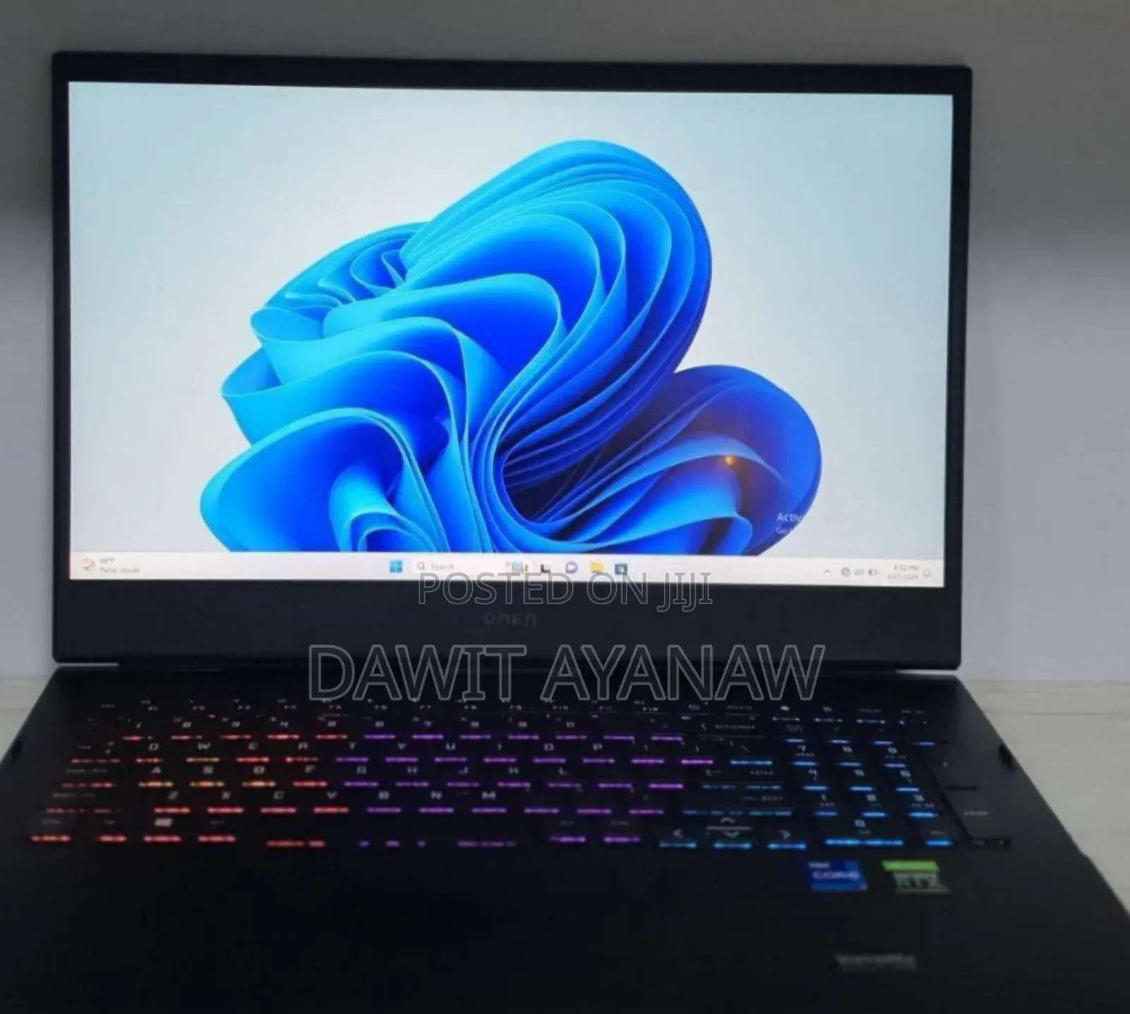 New Laptop HP Omen 16 16GB Intel Core I5 SSD 512GB