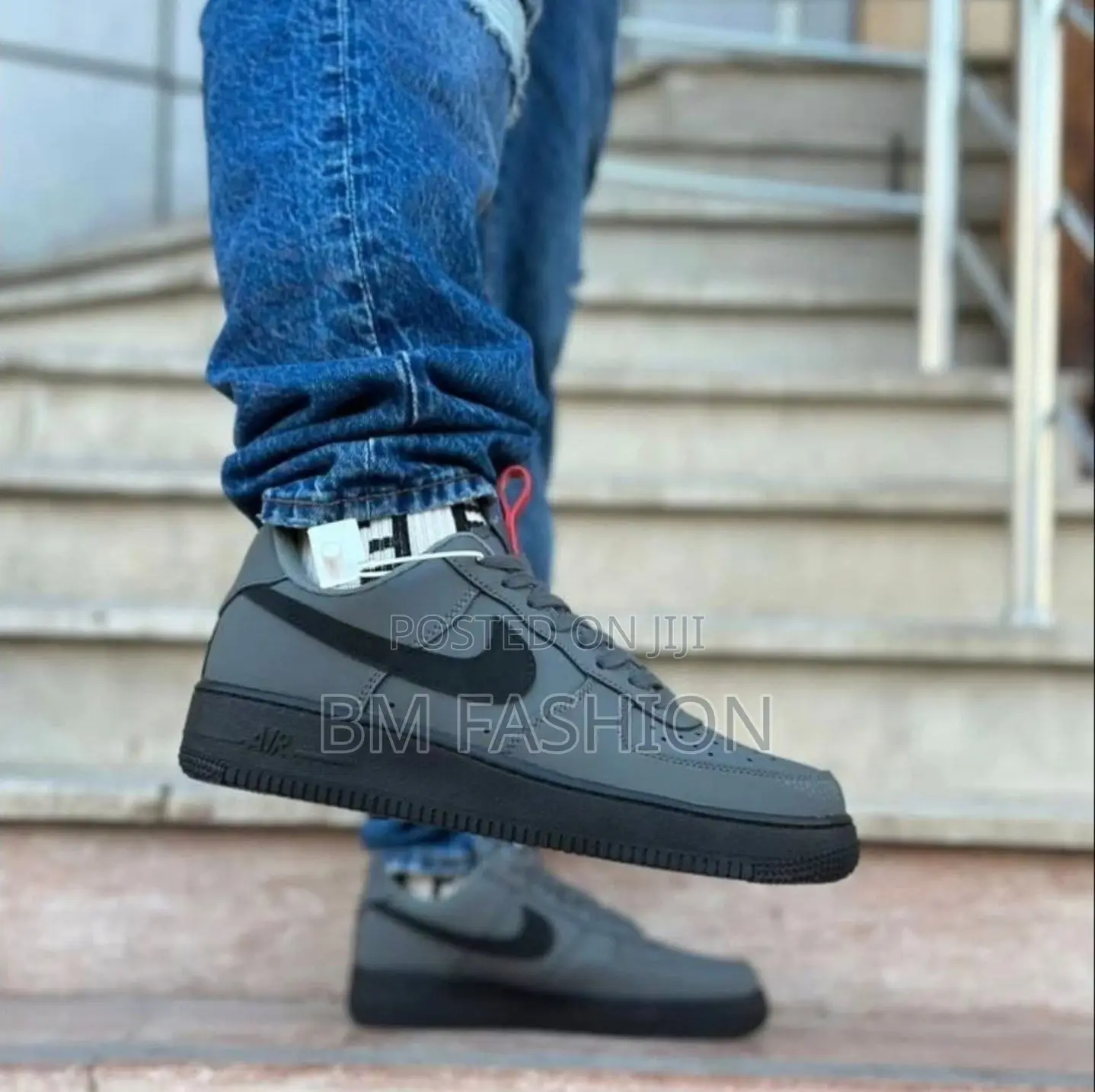 Nike Air Force 1 Anthracite Black