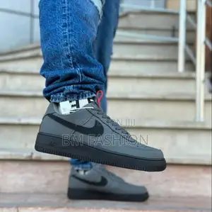 Photo - Nike Air Force 1 Anthracite Black