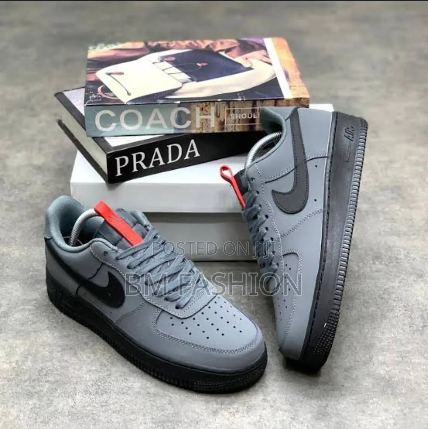 Nike Air Force 1 Anthracite Black