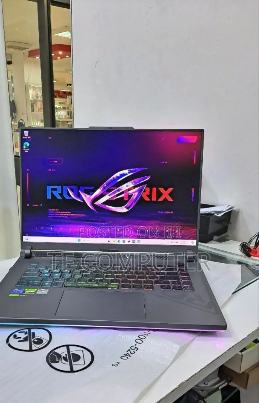New Laptop Asus ROG Strix G16 G614 16GB Intel Core I7 SSD 1T