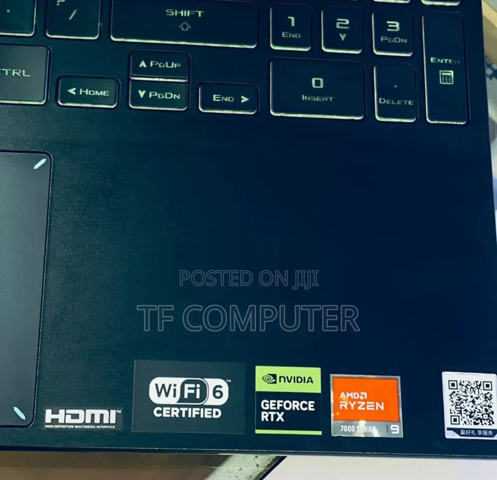 New Laptop Asus TUF Gaming A15 16GB AMD Ryzen 9 SSD 512GB