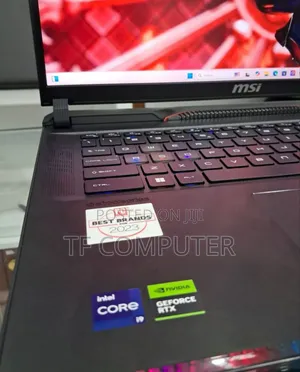 New Laptop MSI Raider GE76 12UGS 64GB Intel Core I9 SSD 2T