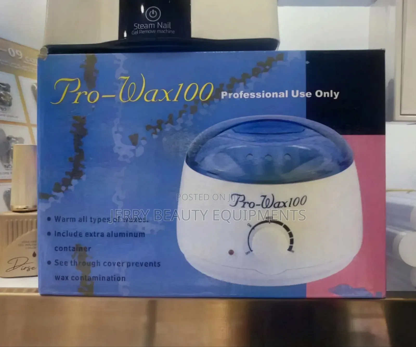 Pro-Wax 100 Wax Warmer - የፀጉር ማንሻ ዋክስ ማቅለጫ