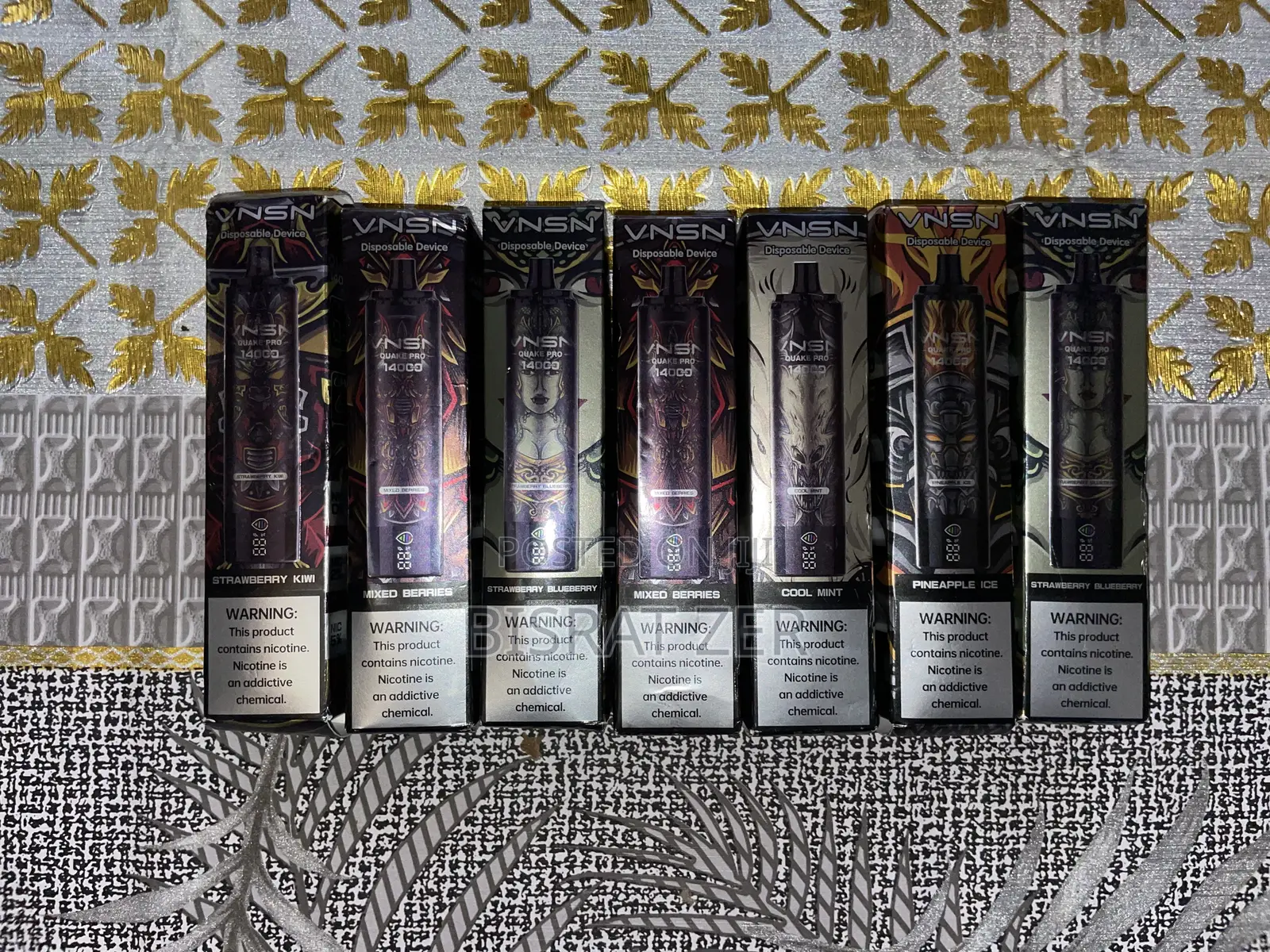 VNSN Disposable Vape – 14,000 Puffs of Pure Satisfaction!