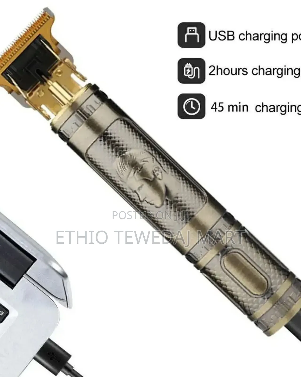 Professional Hair Clipper Cordless Hair Trimmer