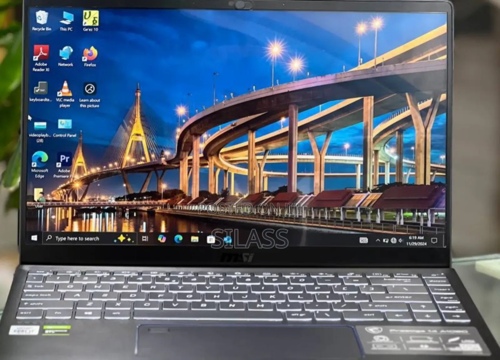 New Laptop MSI GF63 16GB Intel Core I7 SSD 512GB