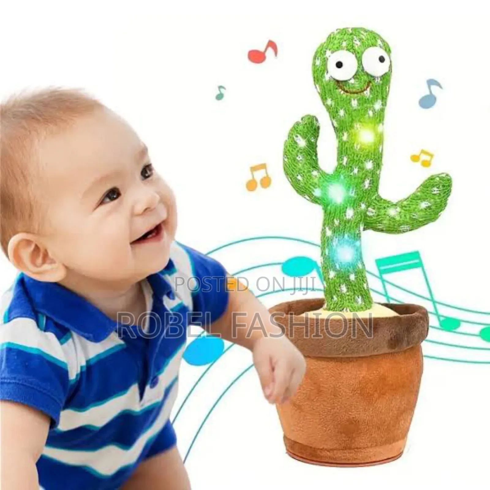 Dancing Cactus Toy የልጆች መጫወቻ አሻንጉሊት ካክተስ ቶይ (Ashangulit)