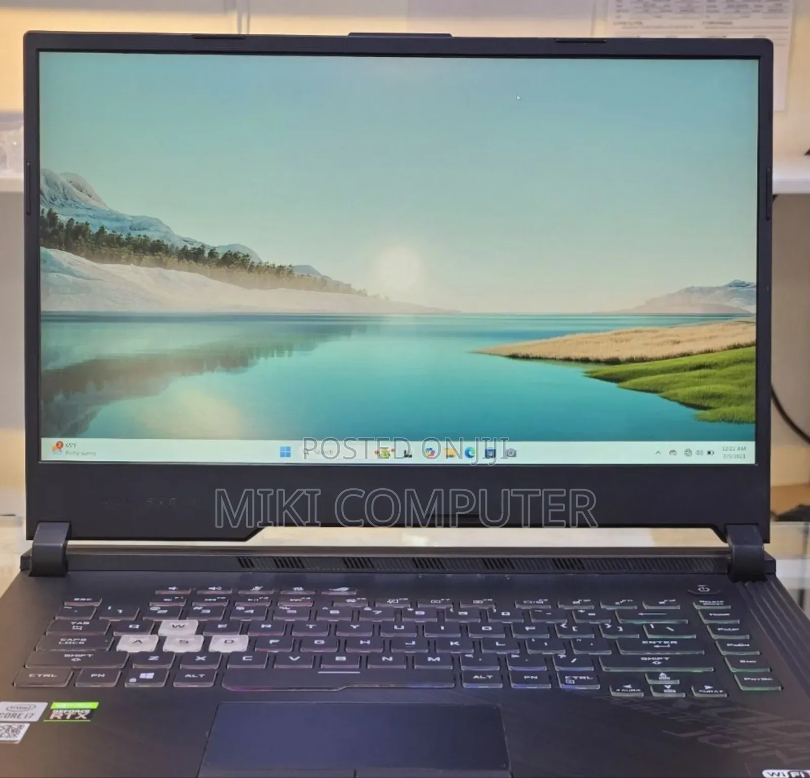 New Laptop Asus ROG Strix G15 16GB Intel Core I7 SSD 512GB