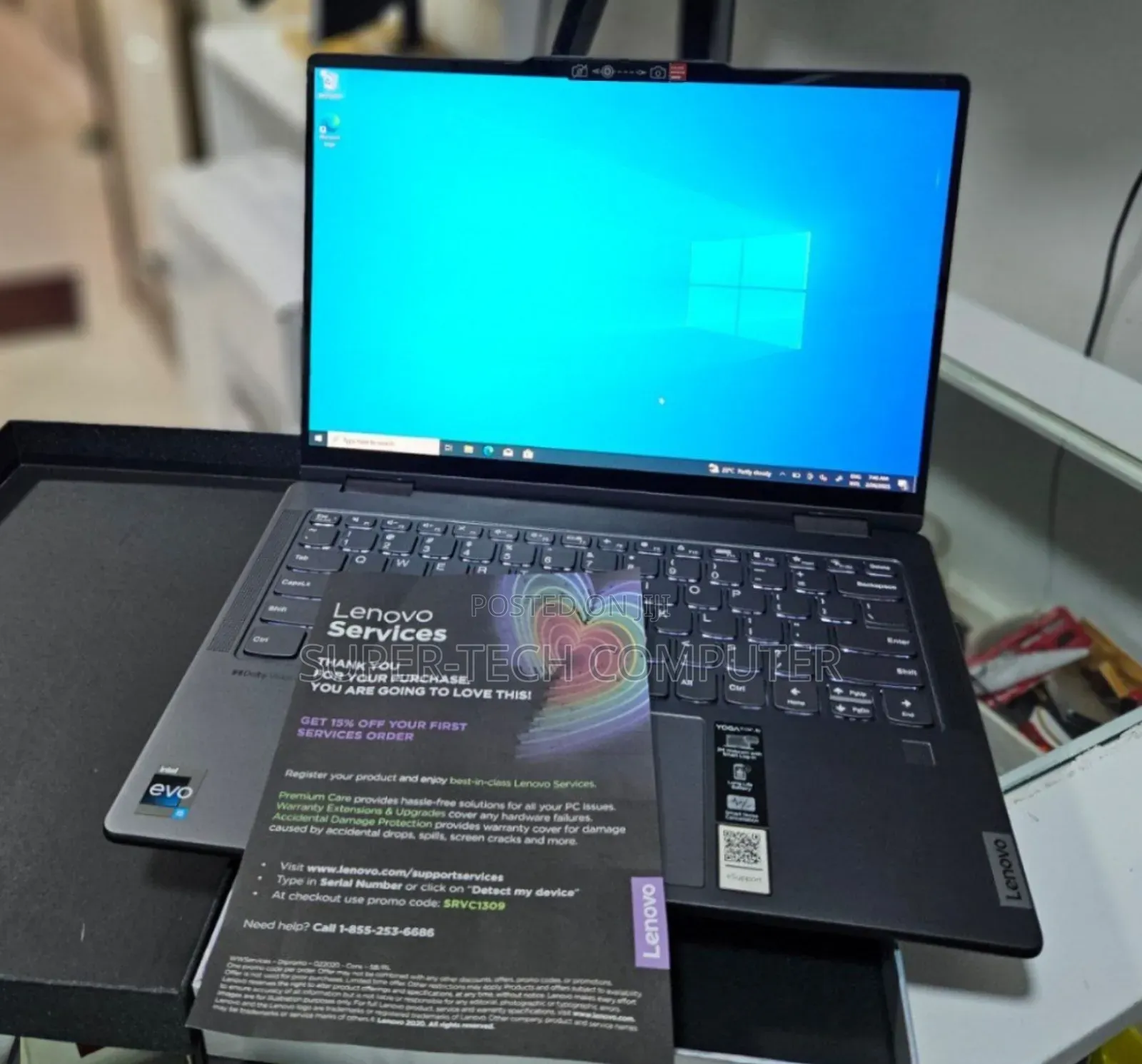 New Laptop Lenovo Yoga 7i 8GB Intel Core I5 SSD 512GB