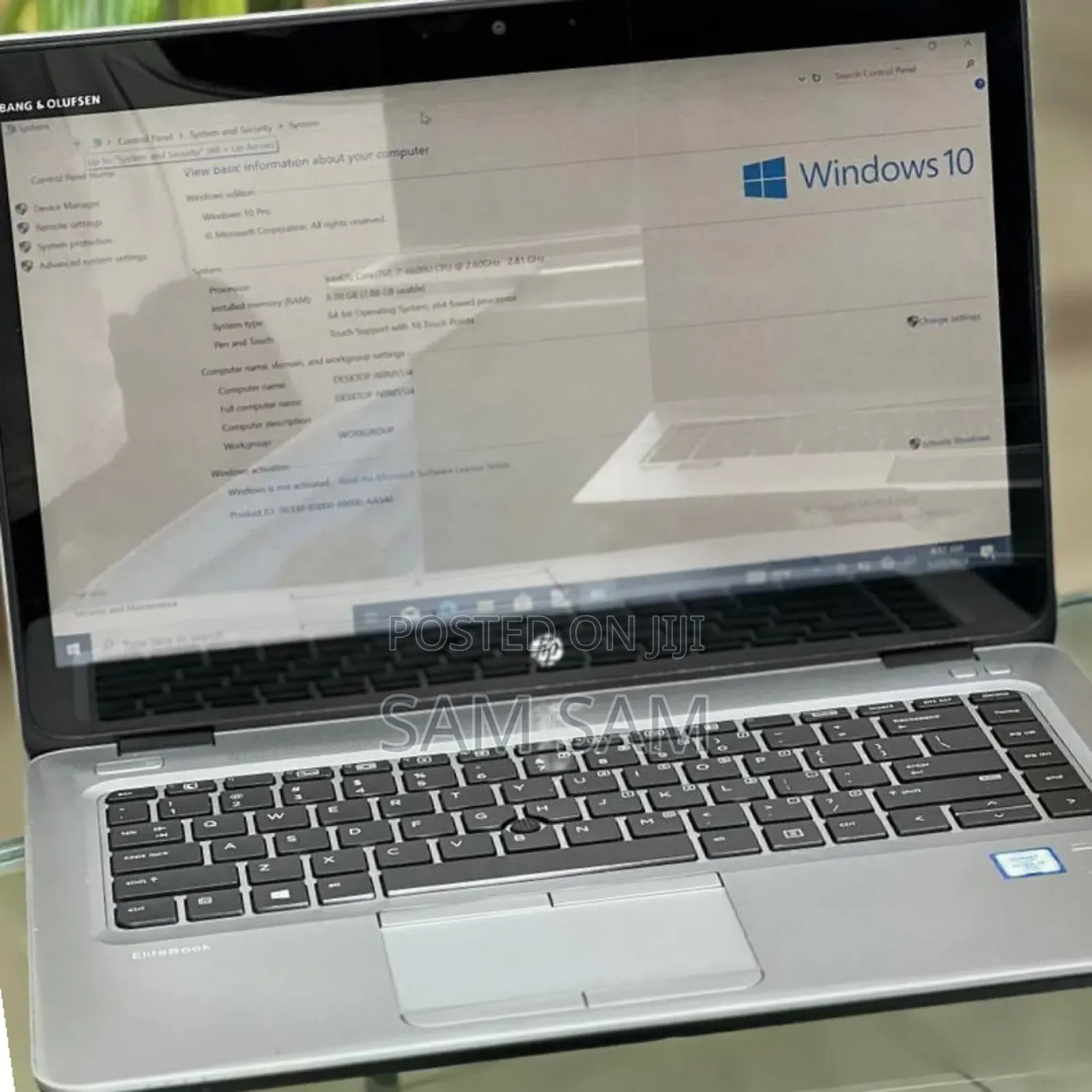 New Laptop HP EliteBook 840 G3 8GB Intel Core I5 HDD 1T