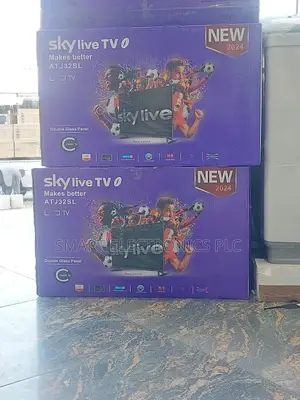 Sky Live 32 Inch Double Glass Tv