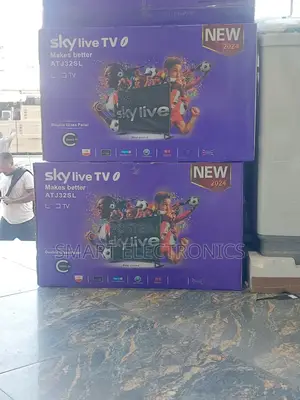 Sky Live 32 Inch Double Glass Tv
