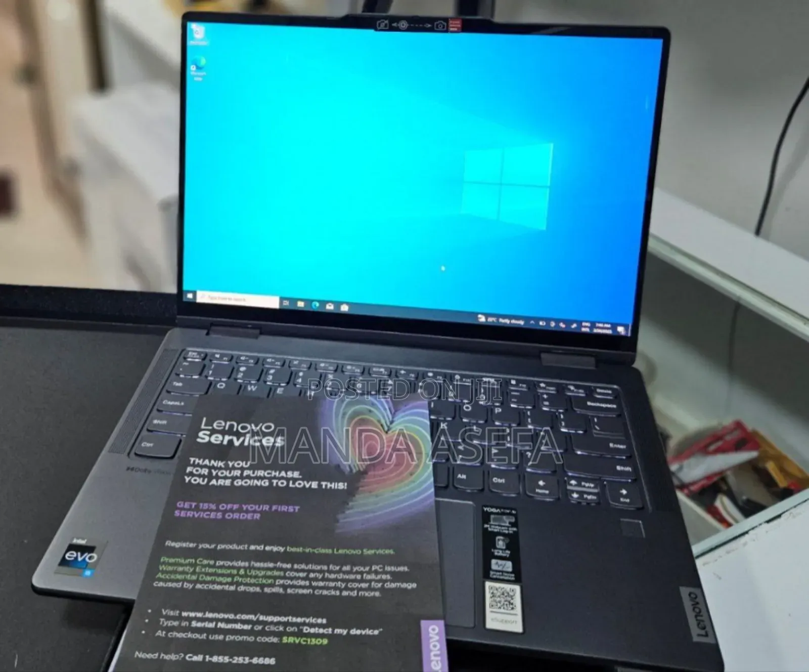 New Laptop Lenovo ThinkPad Yoga 8GB Intel Core I5 SSD 512GB