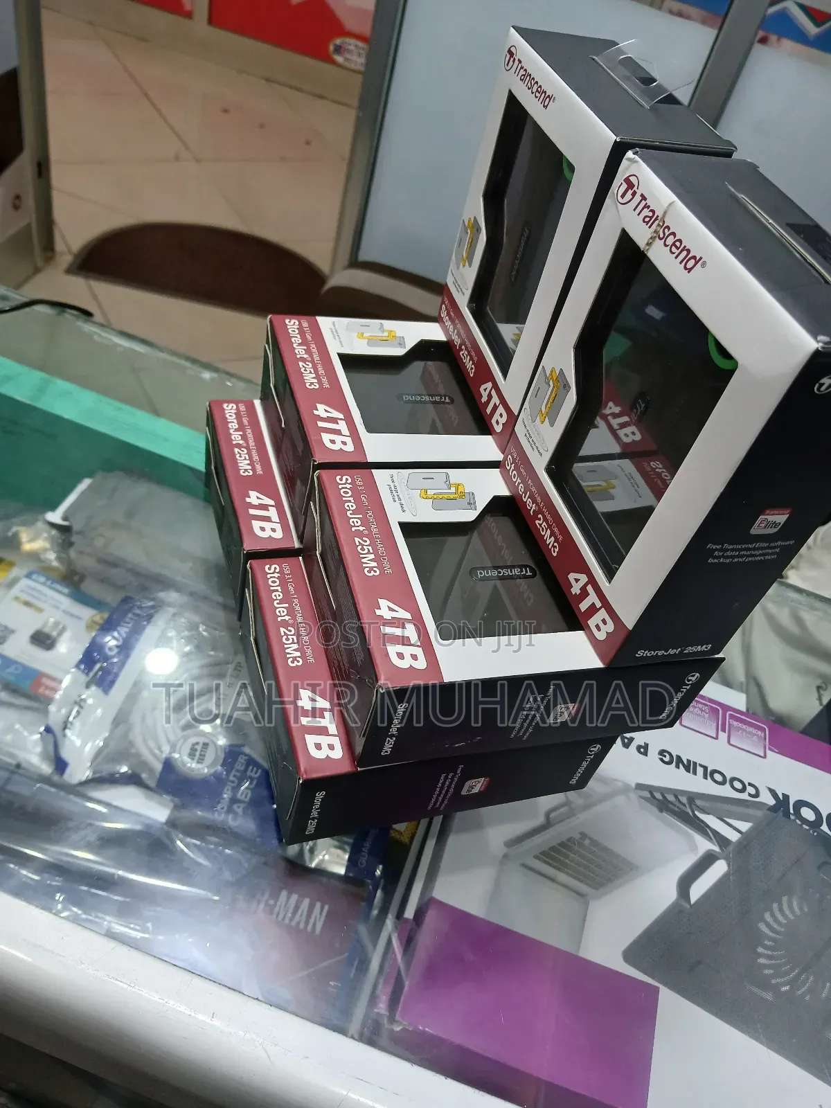 20 Pc Available 
 External Hard Disk Drive 
 Transcde
1t