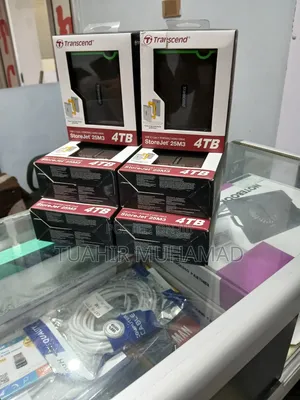 20 Pc Available 
 External Hard Disk Drive 
 Transcde
1t