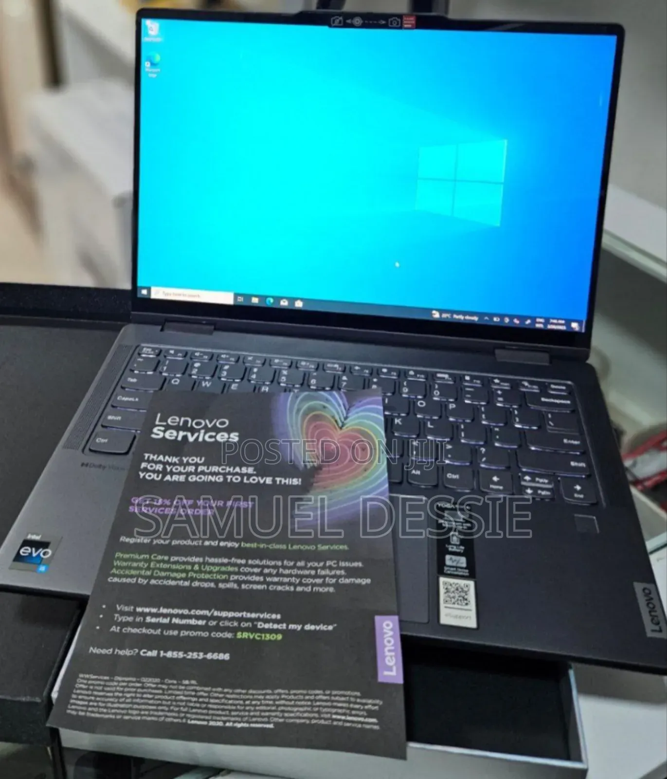 New Laptop Lenovo Yoga 7i 8GB Intel Core I5 SSD 512GB