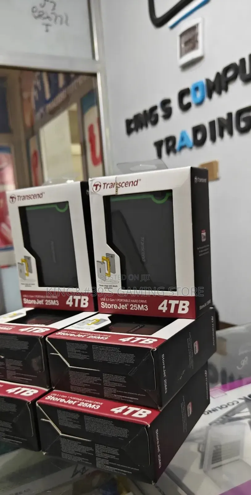 4tb Transcend External HDD