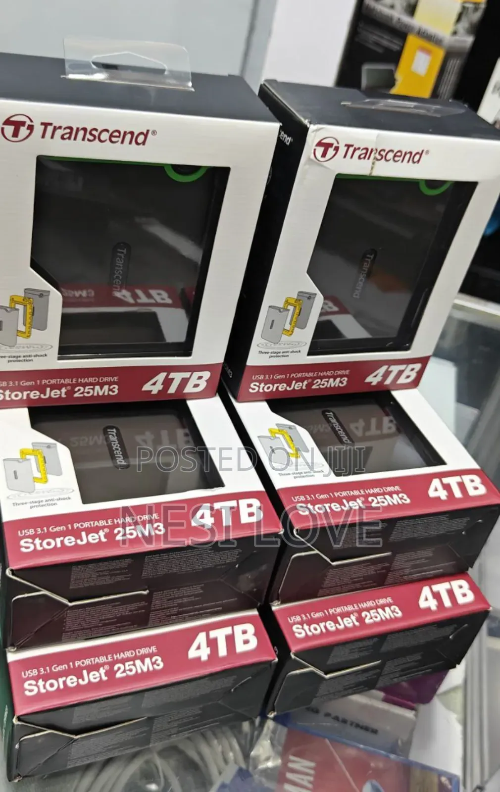 4tb Transcend External Hard Disk