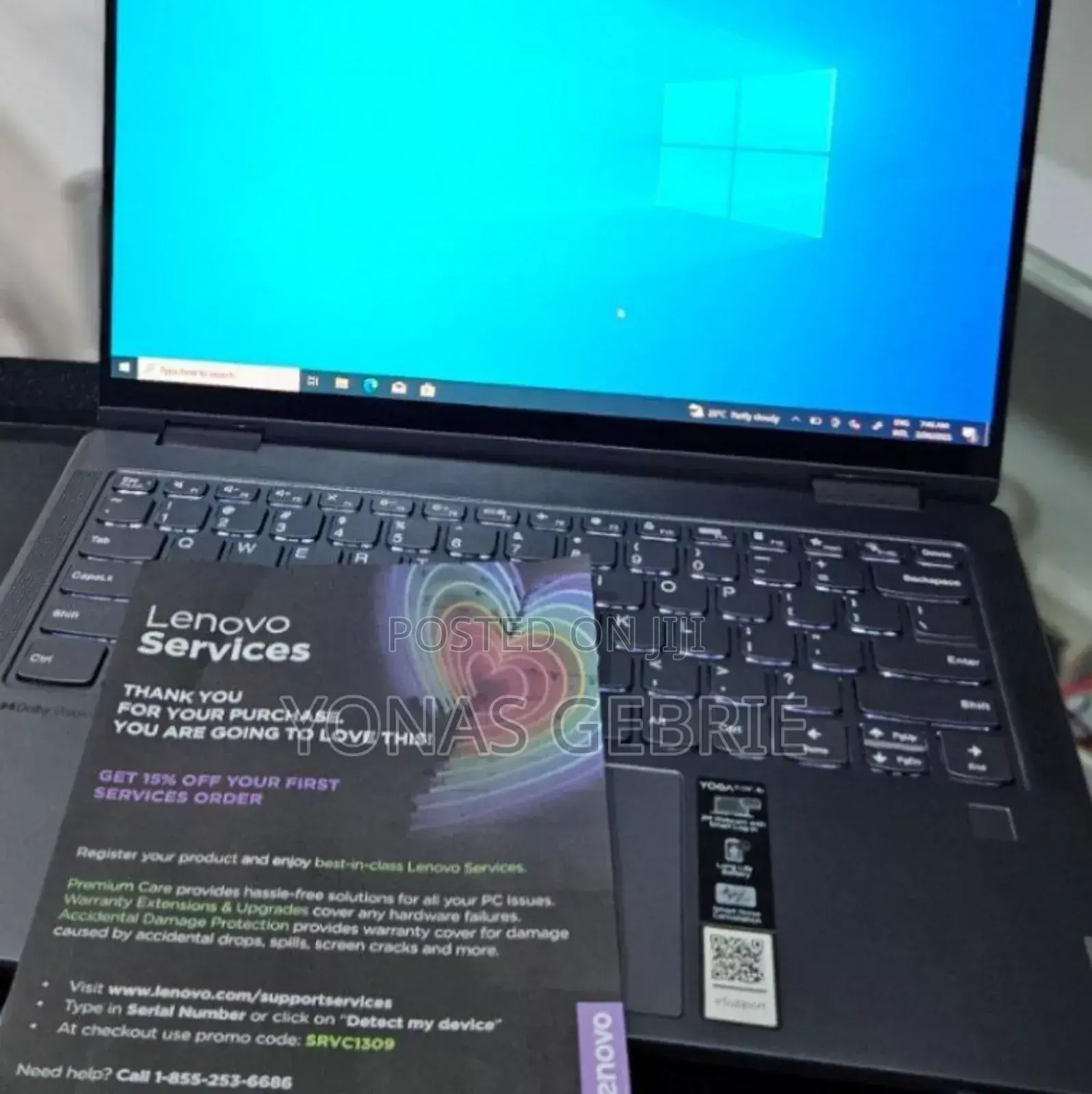 New Laptop Lenovo Yoga 7i 8GB Intel Core I5 SSD 512GB