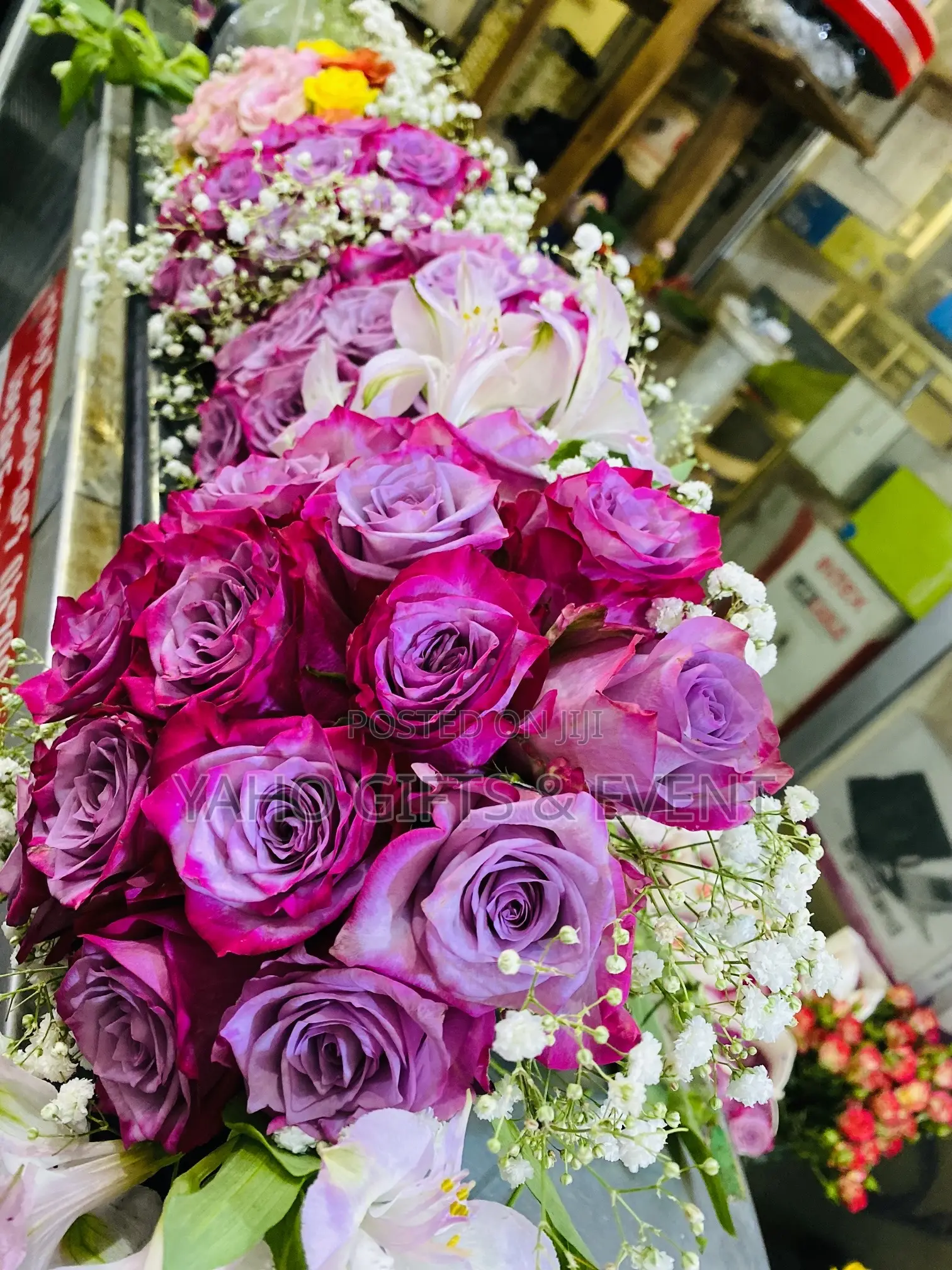 Yaho Purple Flower Gift Purple