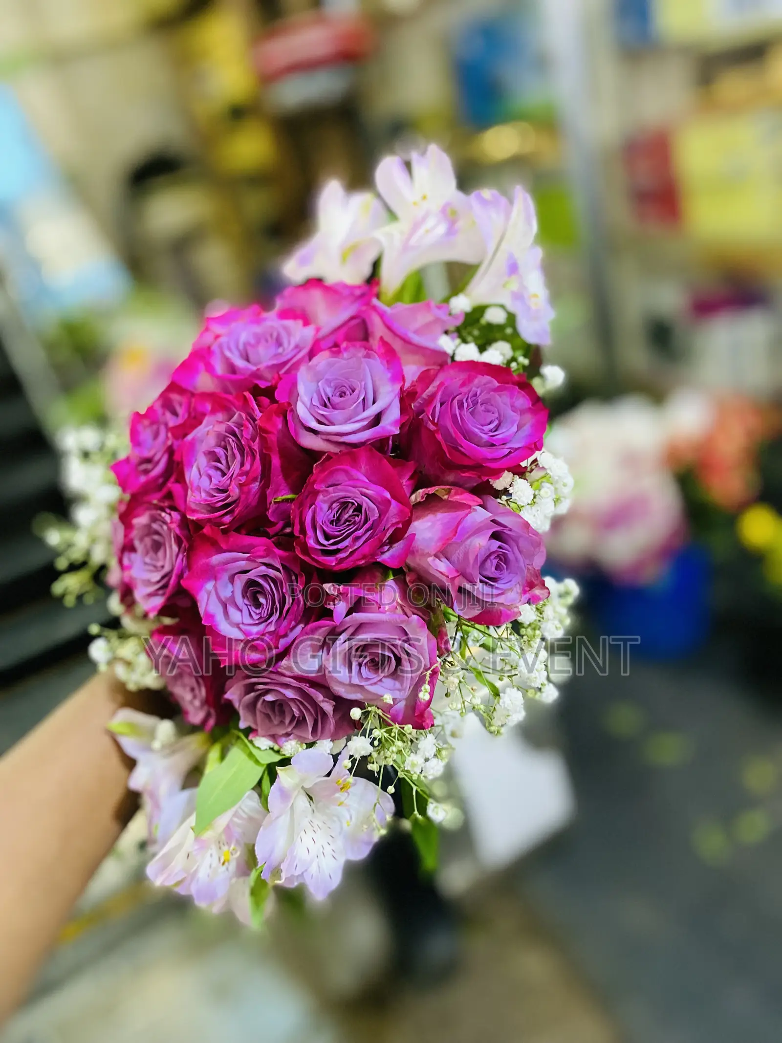 Yaho Purple Flower Gift Purple