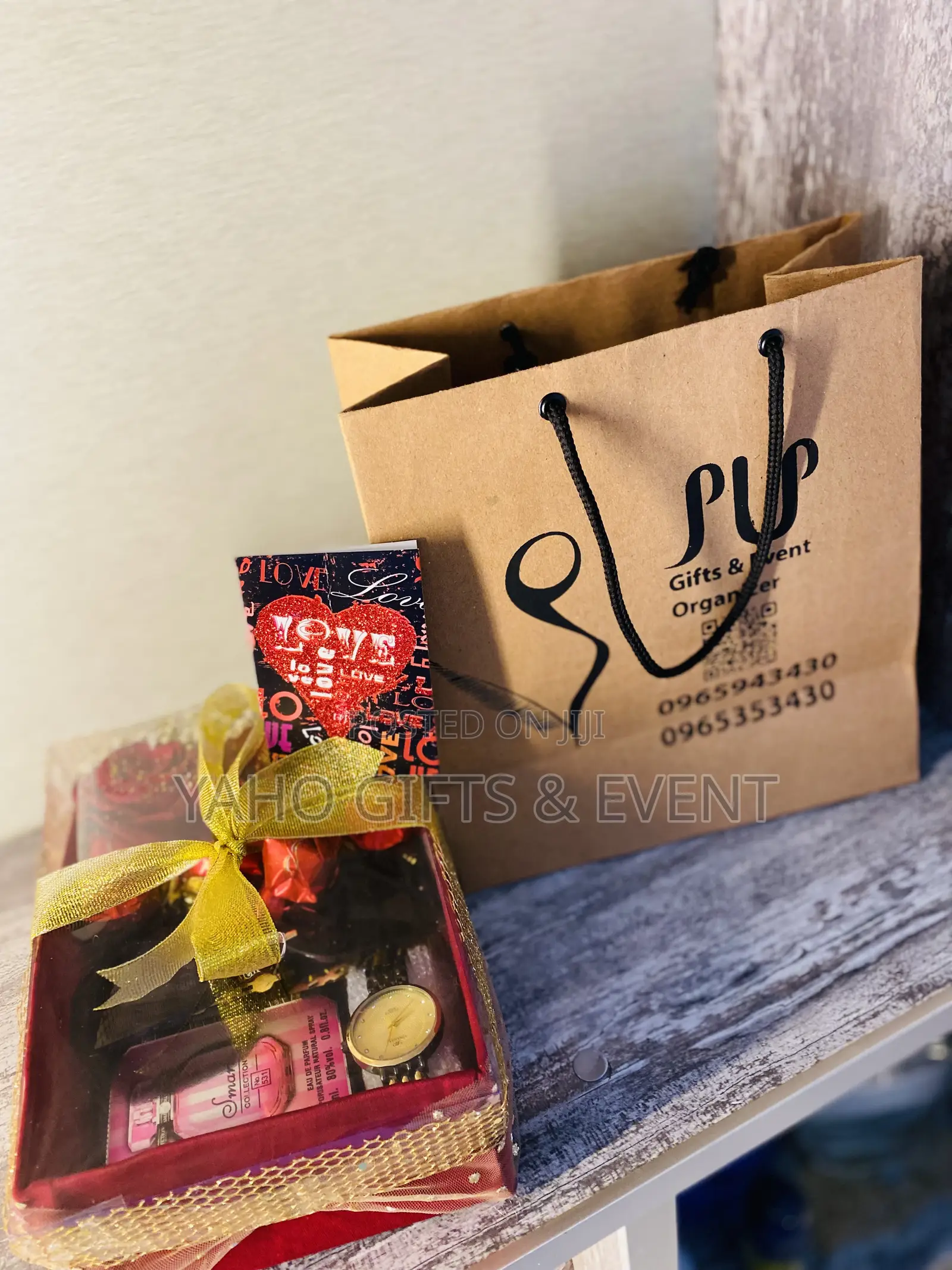 Yaho Perfume and Watch Gift Set