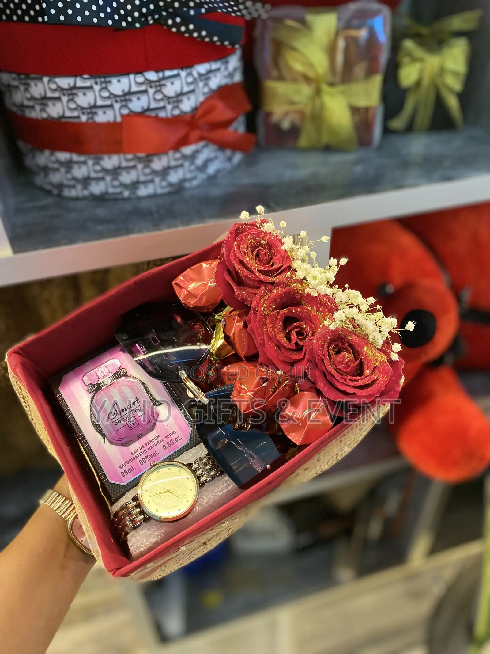 Yaho Perfume and Watch Gift Set