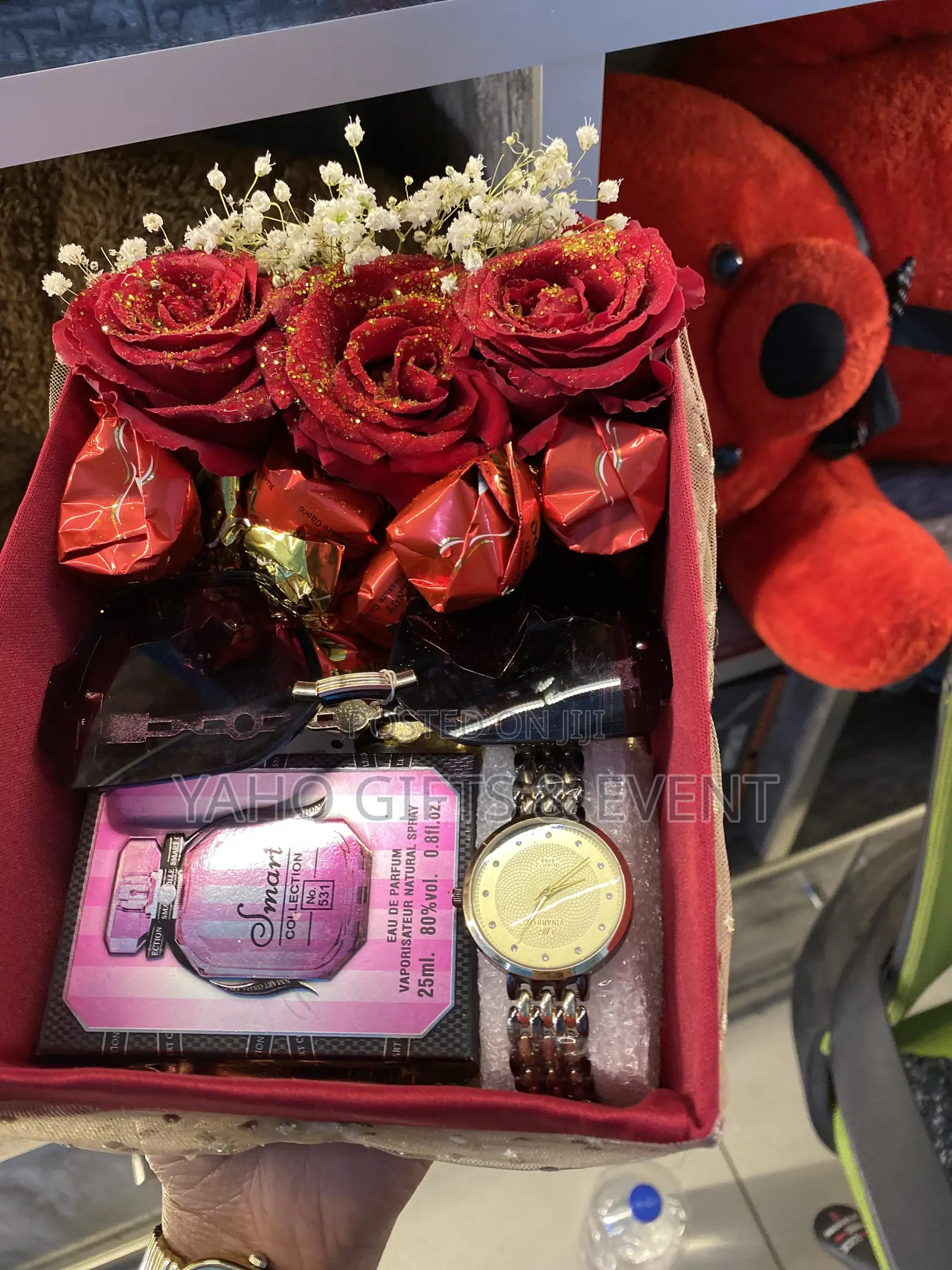 Yaho Perfume and Watch Gift Set