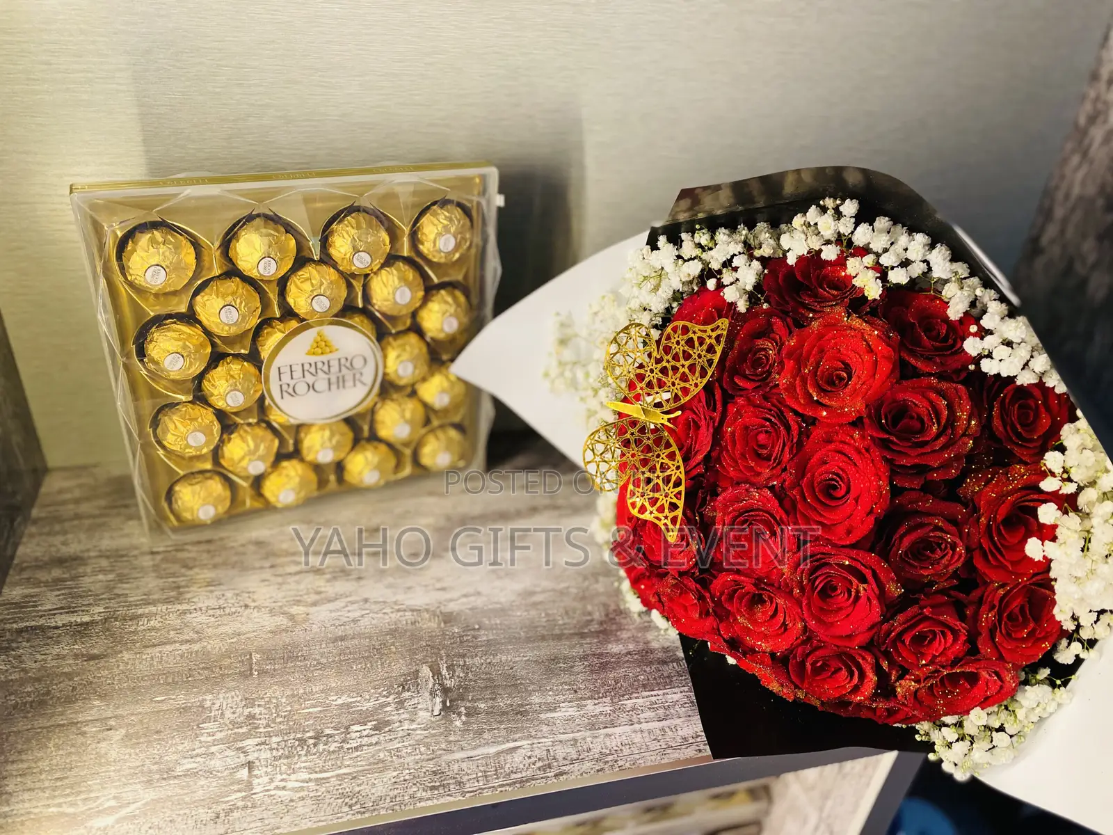 Yaho Flower  Gift Chocolate Gift