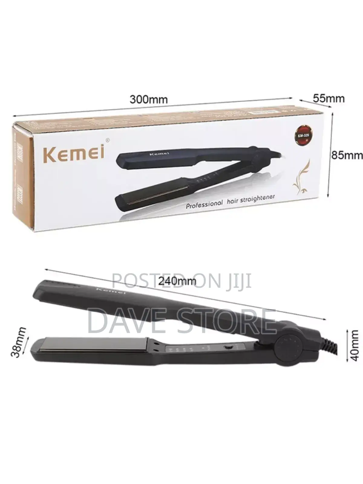 Kemei Professional Hair Srraightener
