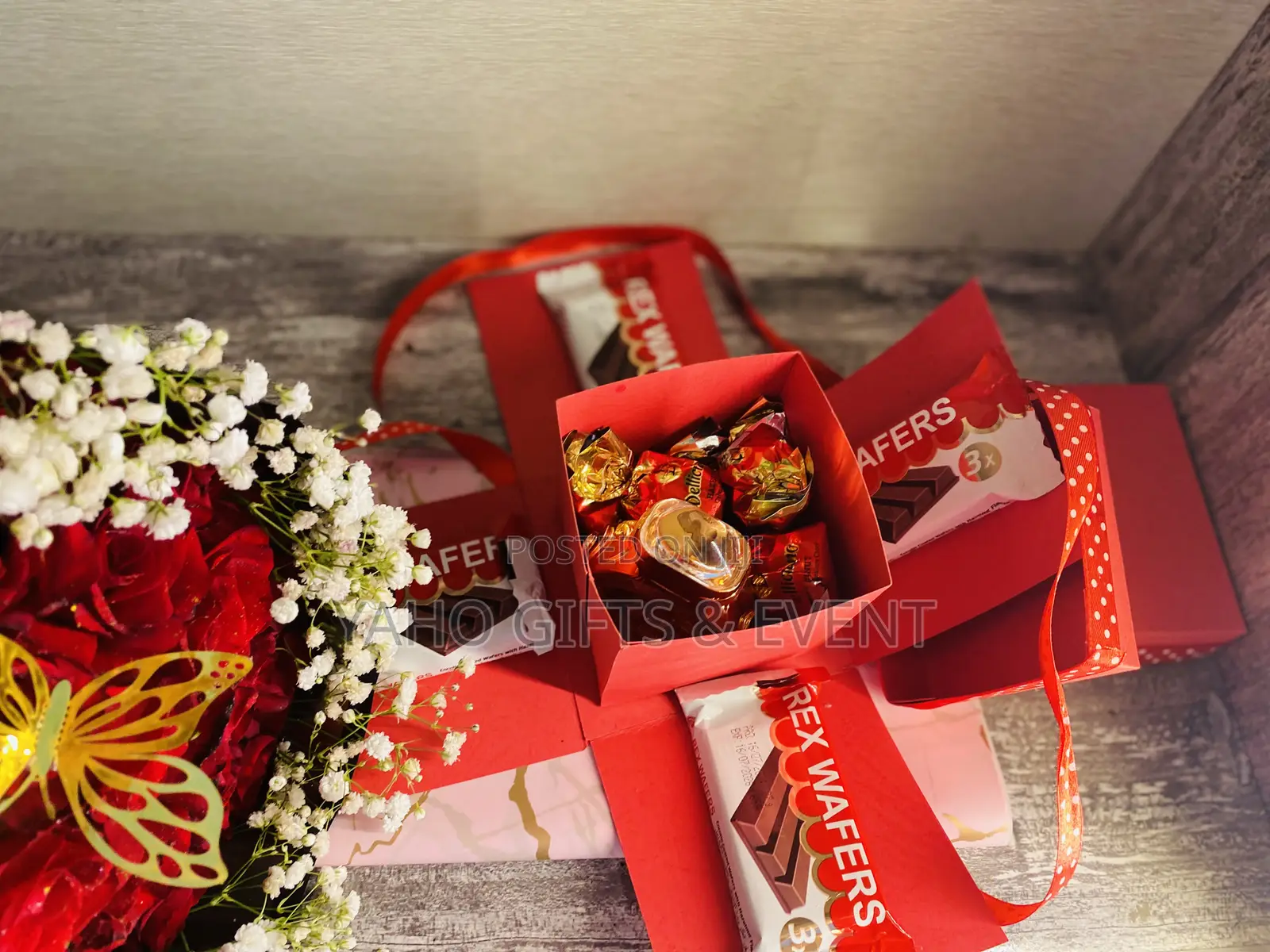 Yaho Flower  and Chocolate