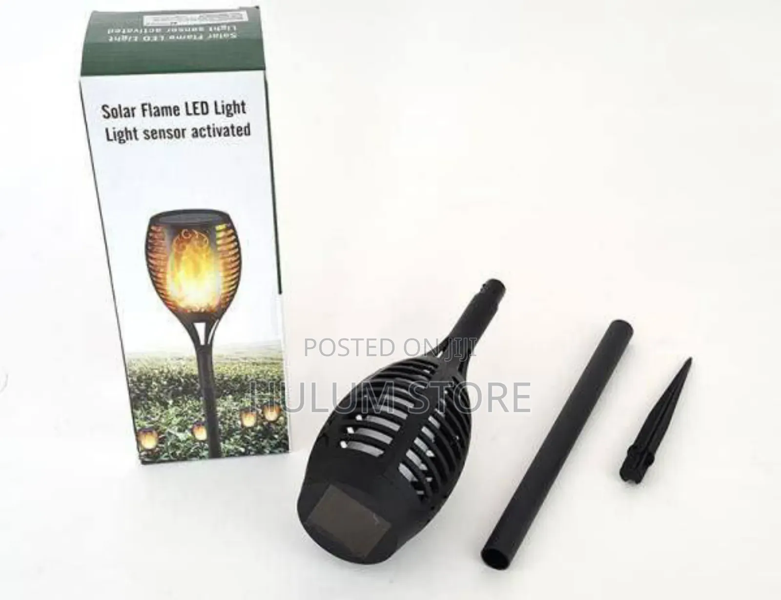 Solar Powered Flame Led Light