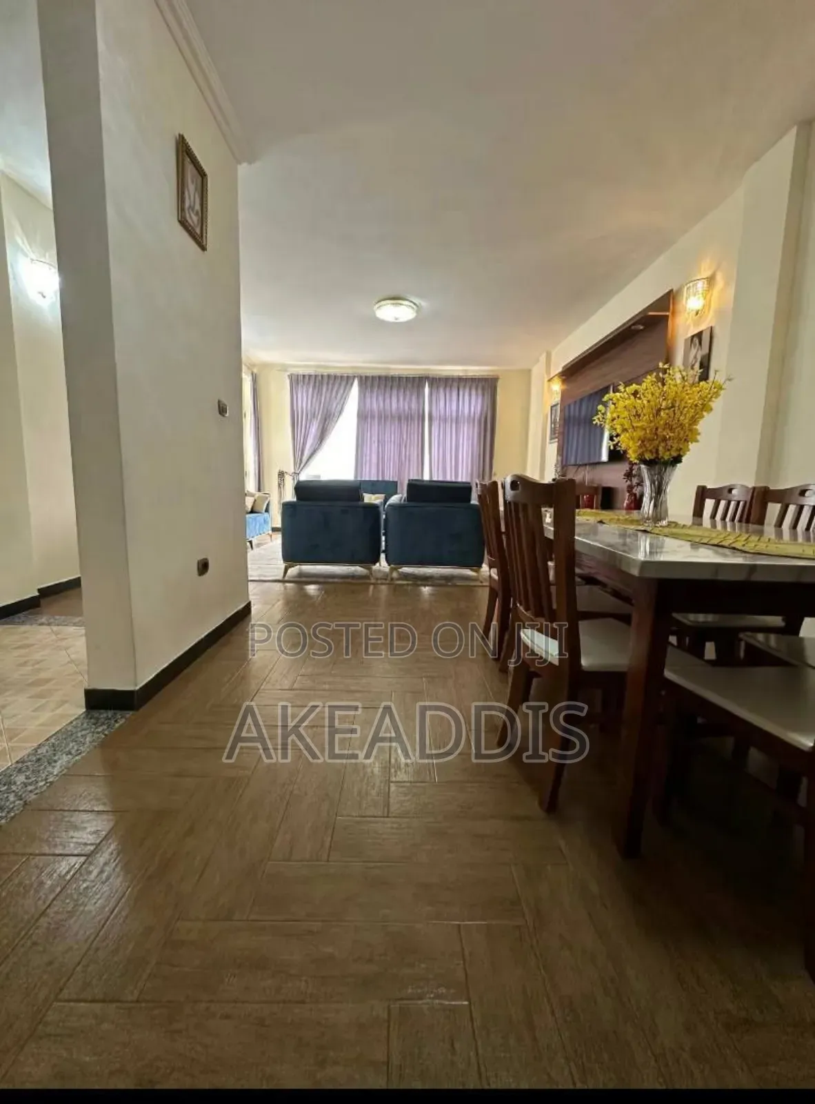 Furnished 3bdrm Apartment in ቦሌ አያት, Bole for sale