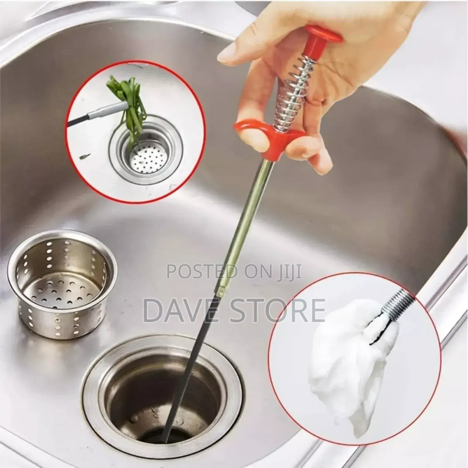 Long Sewer Cleaning Wire Spring