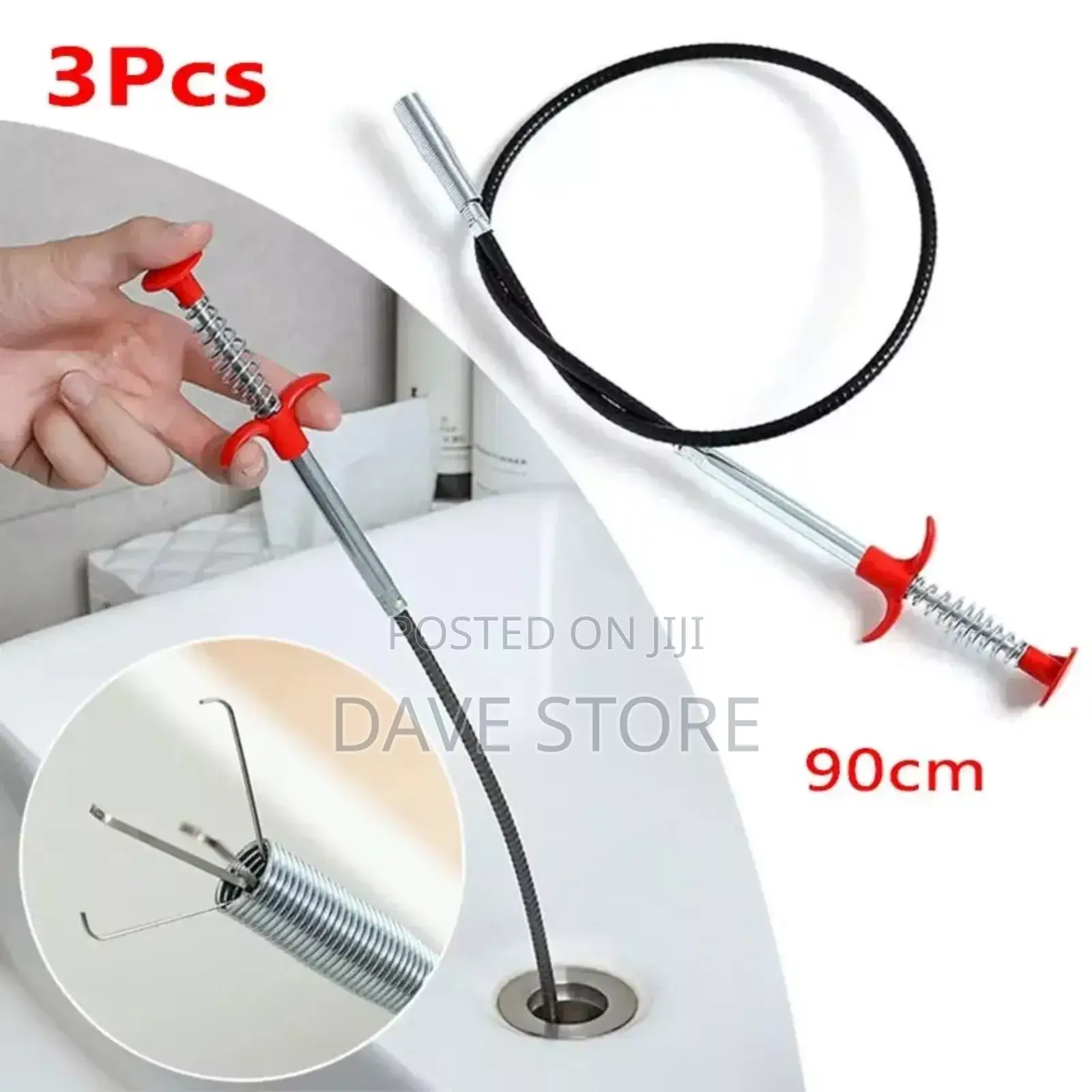 Long Sewer Cleaning Wire Spring