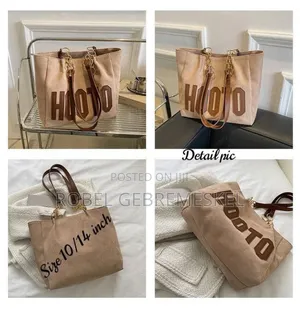Photo - Double Side Suede Material Superb Quality Finishing Tote Bag