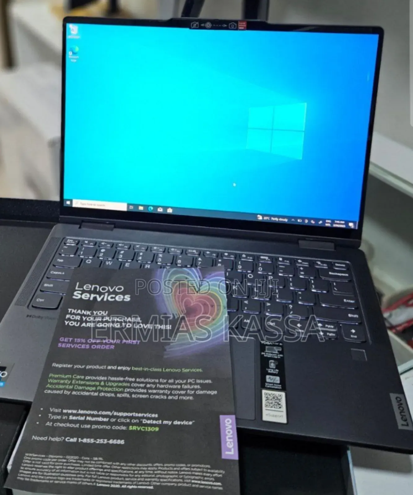 New Laptop Lenovo Yoga 7i 8GB Intel Core I5 SSD 512GB