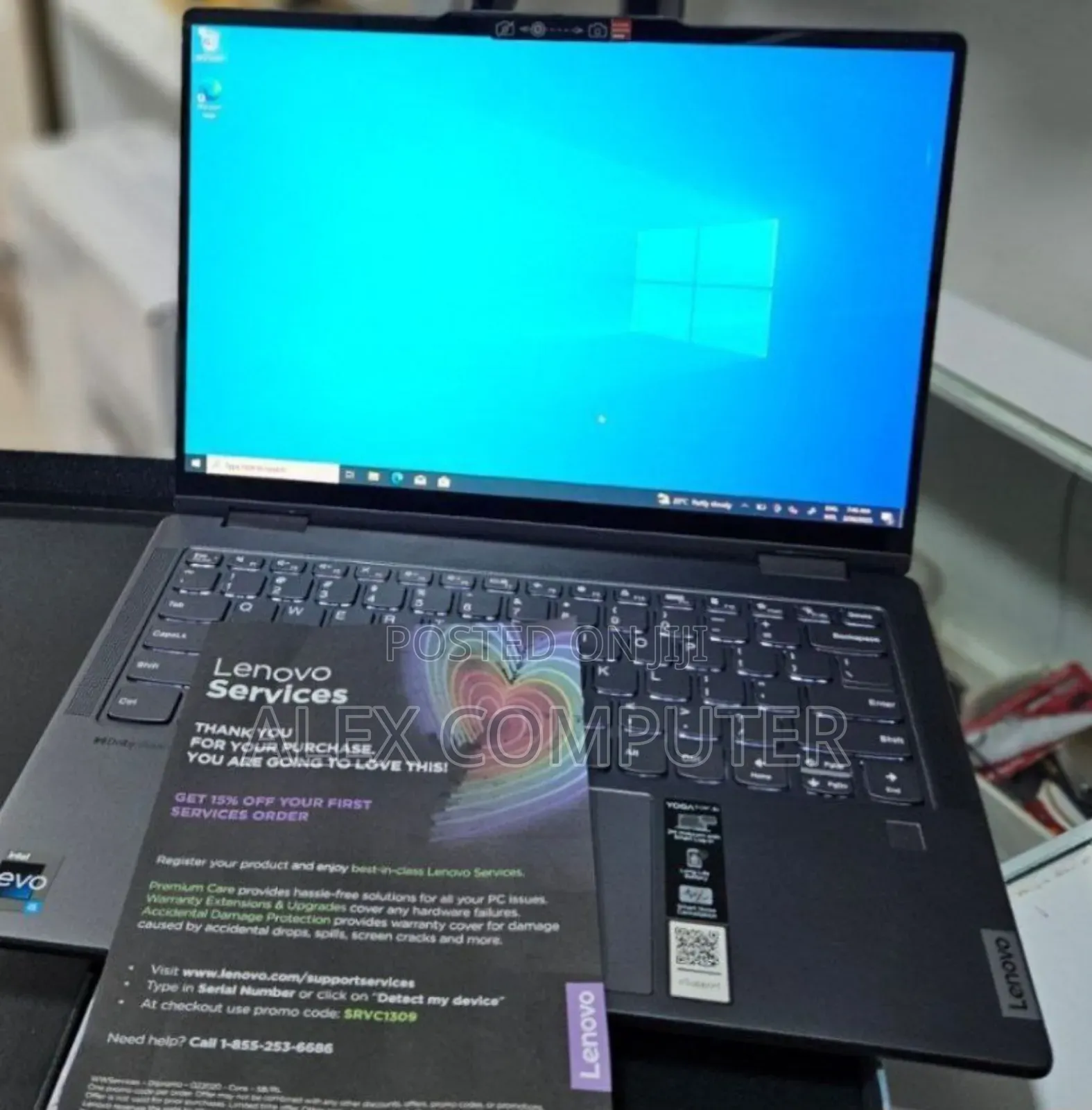 New Laptop Lenovo Yoga 7i 8GB Intel Core I5 SSD 512GB