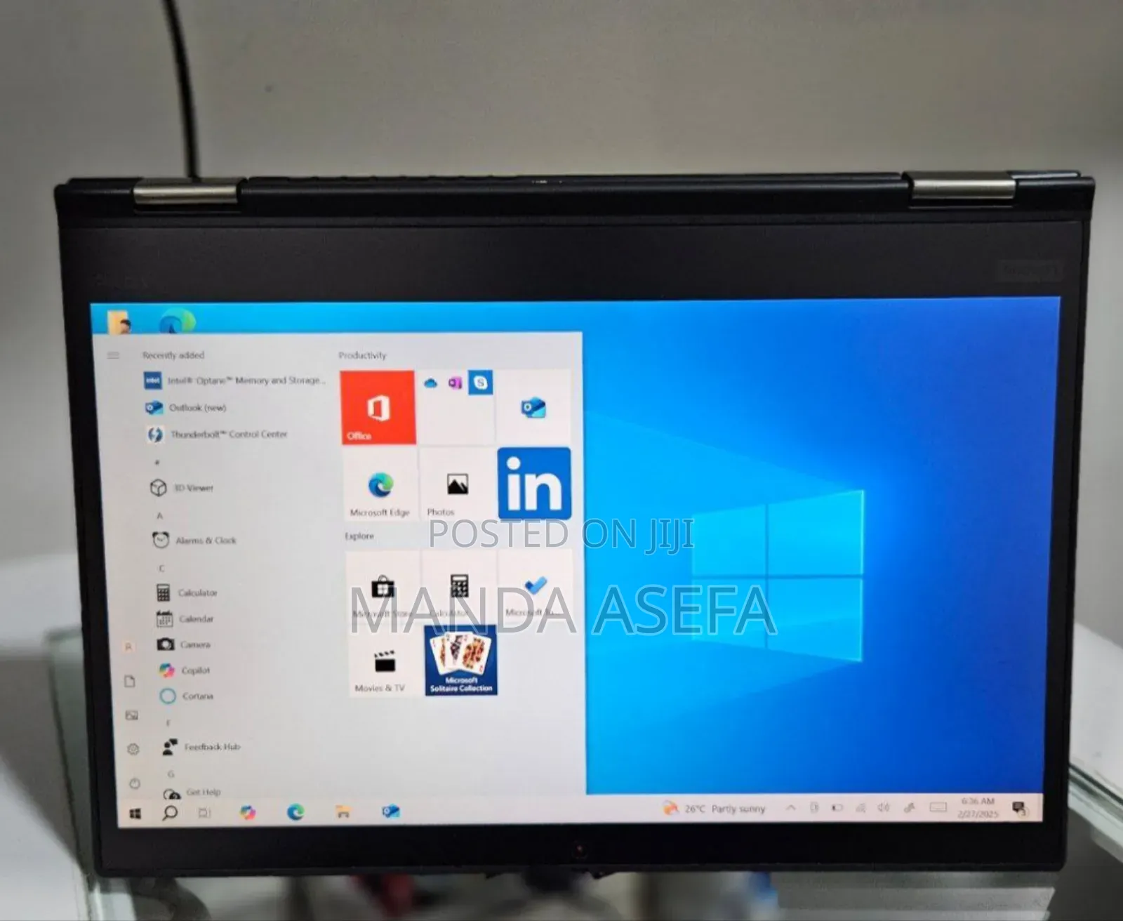 New Laptop Lenovo ThinkPad Yoga 16GB Intel Core I5 SSD 512GB