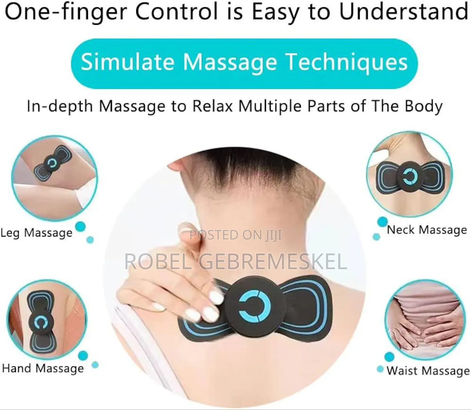 Ems Lymphatic Drainage Massage Pad Say Goodbye to Flaby Arms