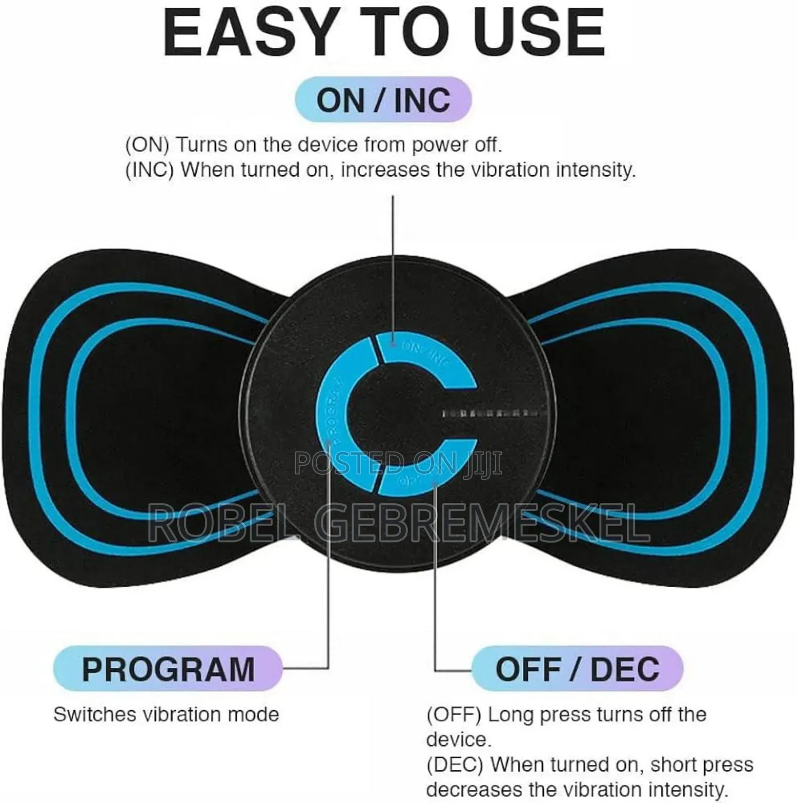 Ems Lymphatic Drainage Massage Pad Say Goodbye to Flaby Arms