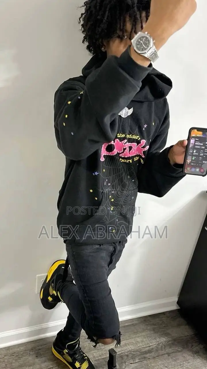 Spider Pinki  Hoodie