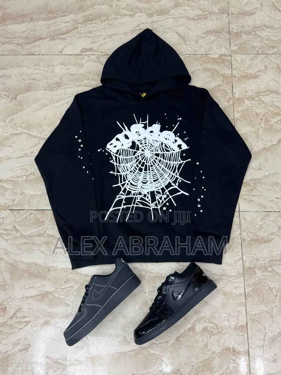 Spider Pinki  Hoodie