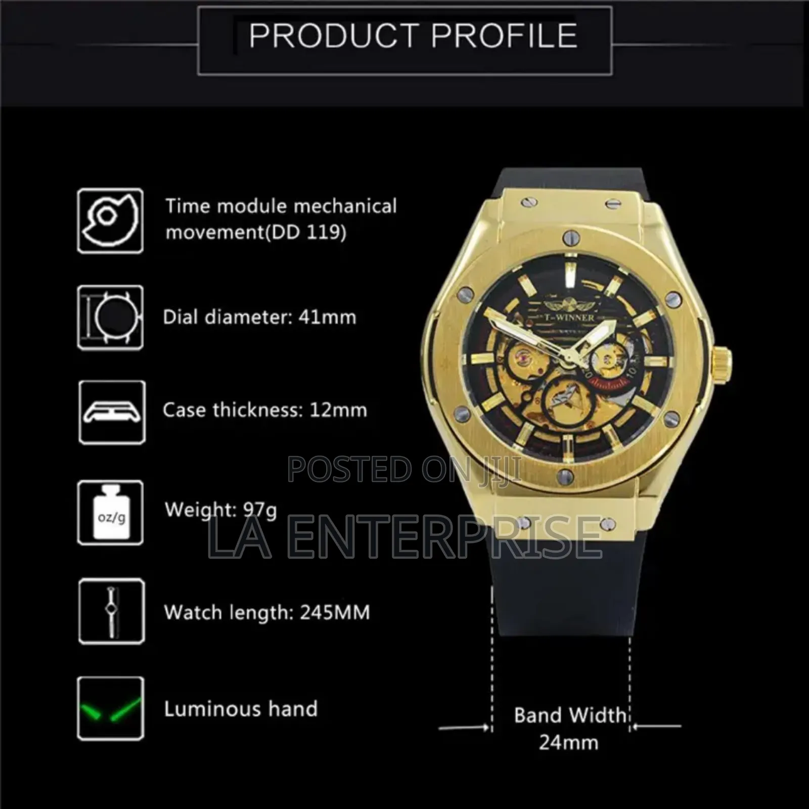 Winner Automatic Mechanical Watch